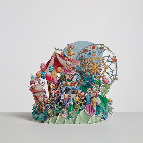 Woodland Fairground Pop-Up Card